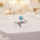 Silver Opal Mermaid Ring Gold Vermeil (2.5 Micron)