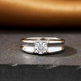 Silver Charming Band For Him Gold Vermeil (2.5 Micron)