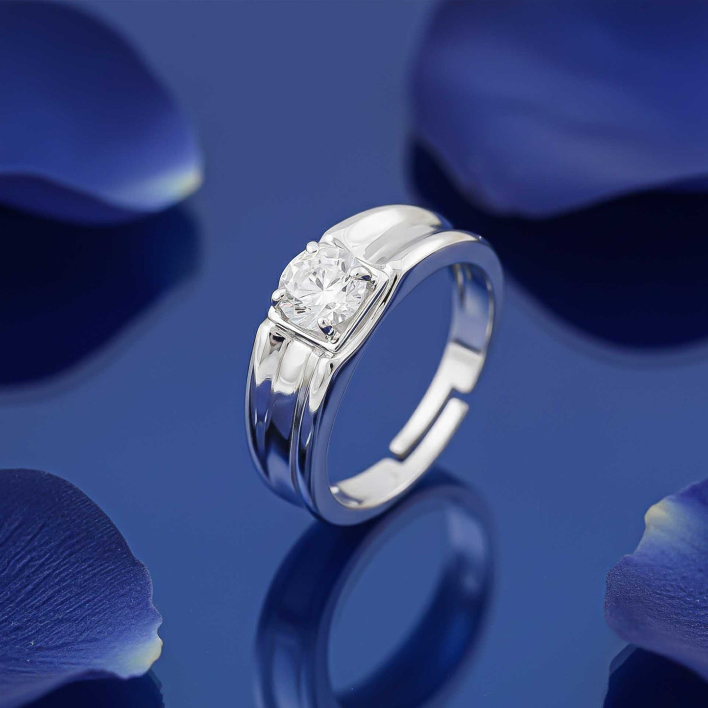 Silver Charming Band For Him