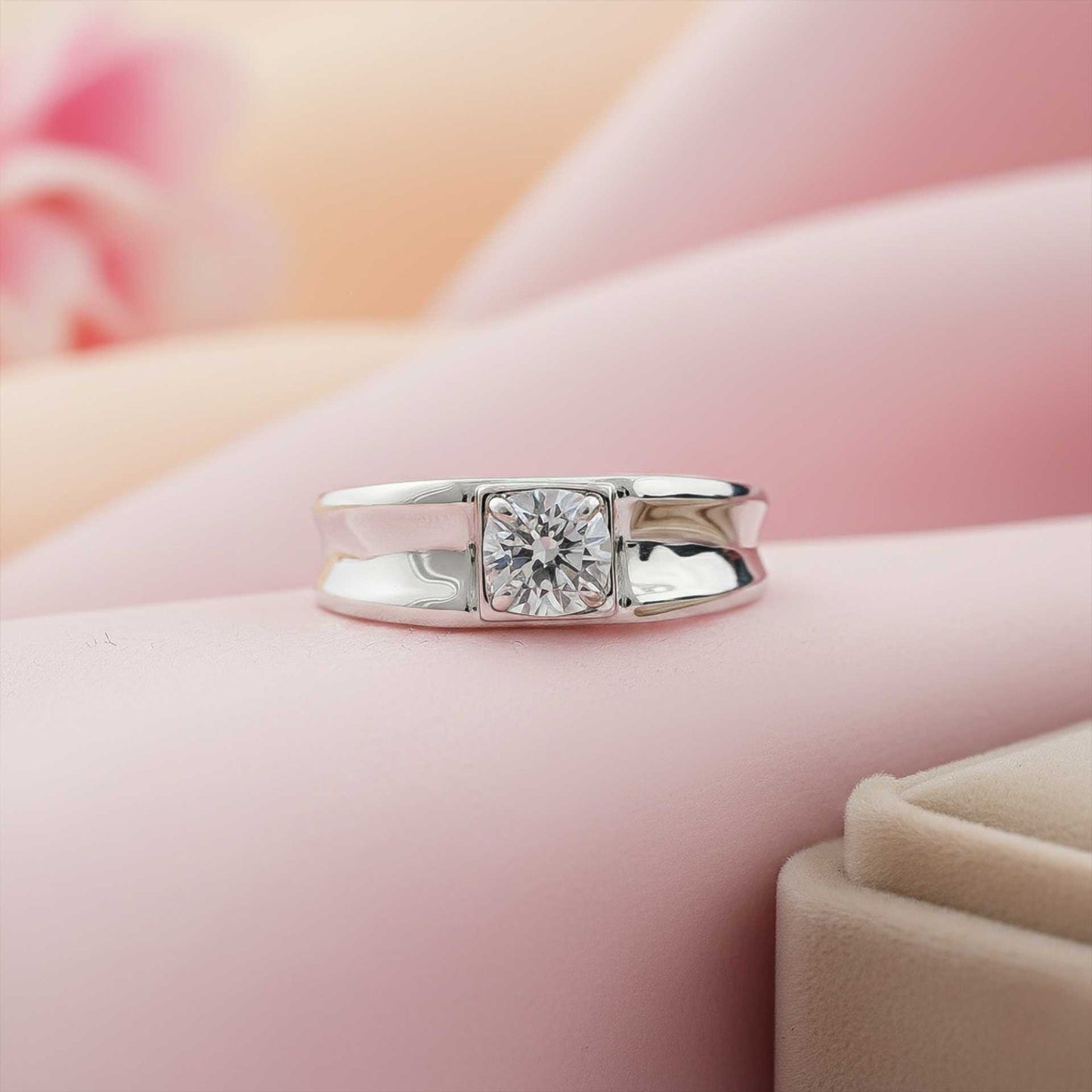 Silver Charming Band For Him