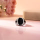 Silver Classic Signet Ring for Men Gold Vermeil (2.5 Micron)