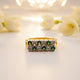 Silver Cluster Statement Ring For Him Gold Vermeil (2.5 Micron)