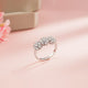 Silver Floral Cluster Statement Ring Gold Vermeil (2.5 Micron)