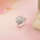 Silver Floral Cluster Statement Ring Gold Vermeil (2.5 Micron)