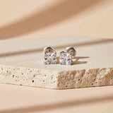 Silver Seeking Solace Stud Earrings Gold Vermeil (2.5 Micron)