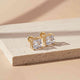 Golden Hip-Hop Stud Earrings Gold Vermeil (2.5 Micron)