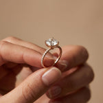 3 CT Cushion Cut Lab Grown Diamond Cambria Ring